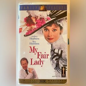 MY FAIR LADY (VHS, 1964) Audrey Hepburn Clamshell Case Vintage Classic Movies